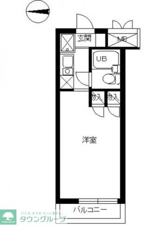 スカイコート世田谷第4の物件間取画像